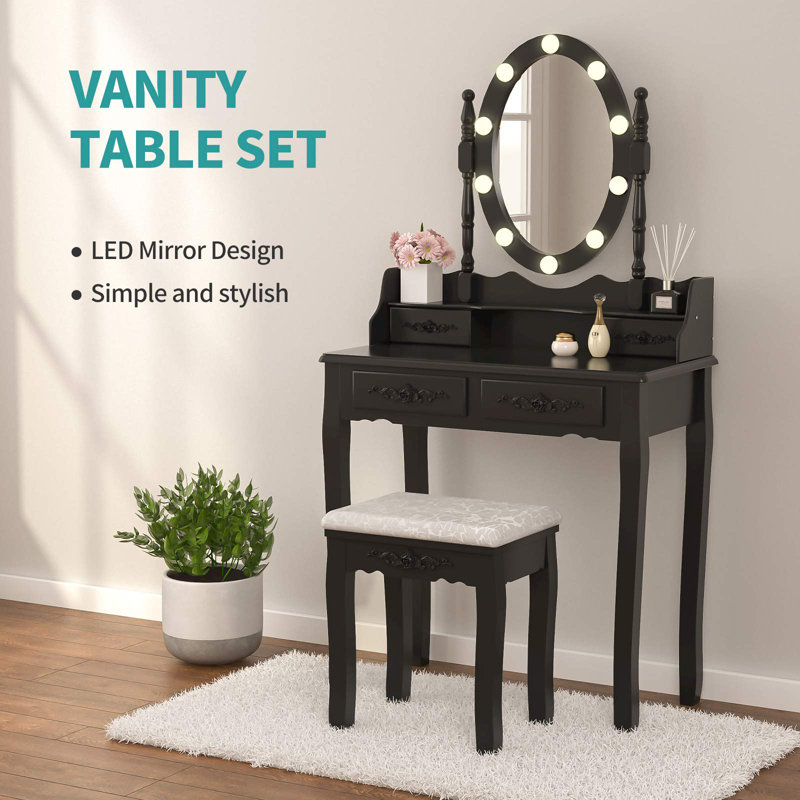 Girls dressing table stool best sale